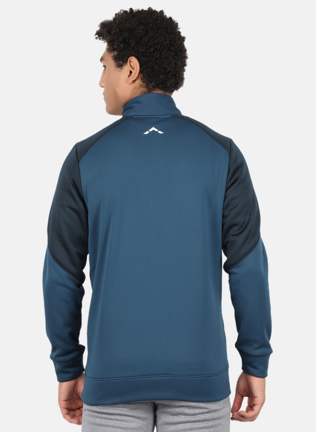 Rock.it Men Blue Solid Sweatshirt