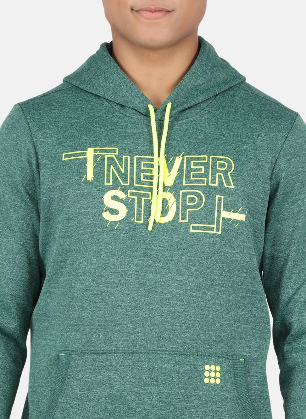 Rock.it Men Green Printed Sweatshirt