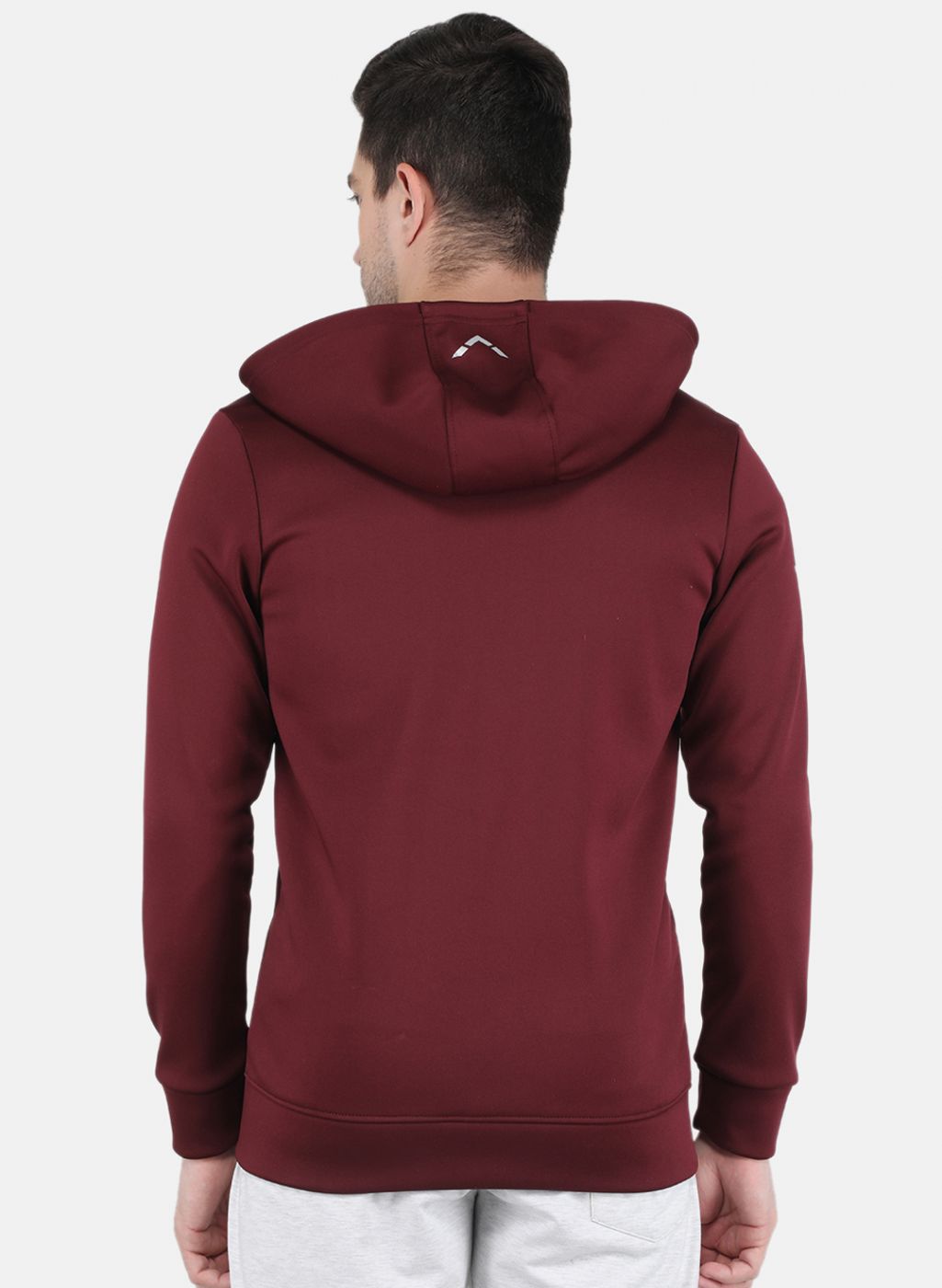 Rock.it Men Maroon Printed Sweatshirt