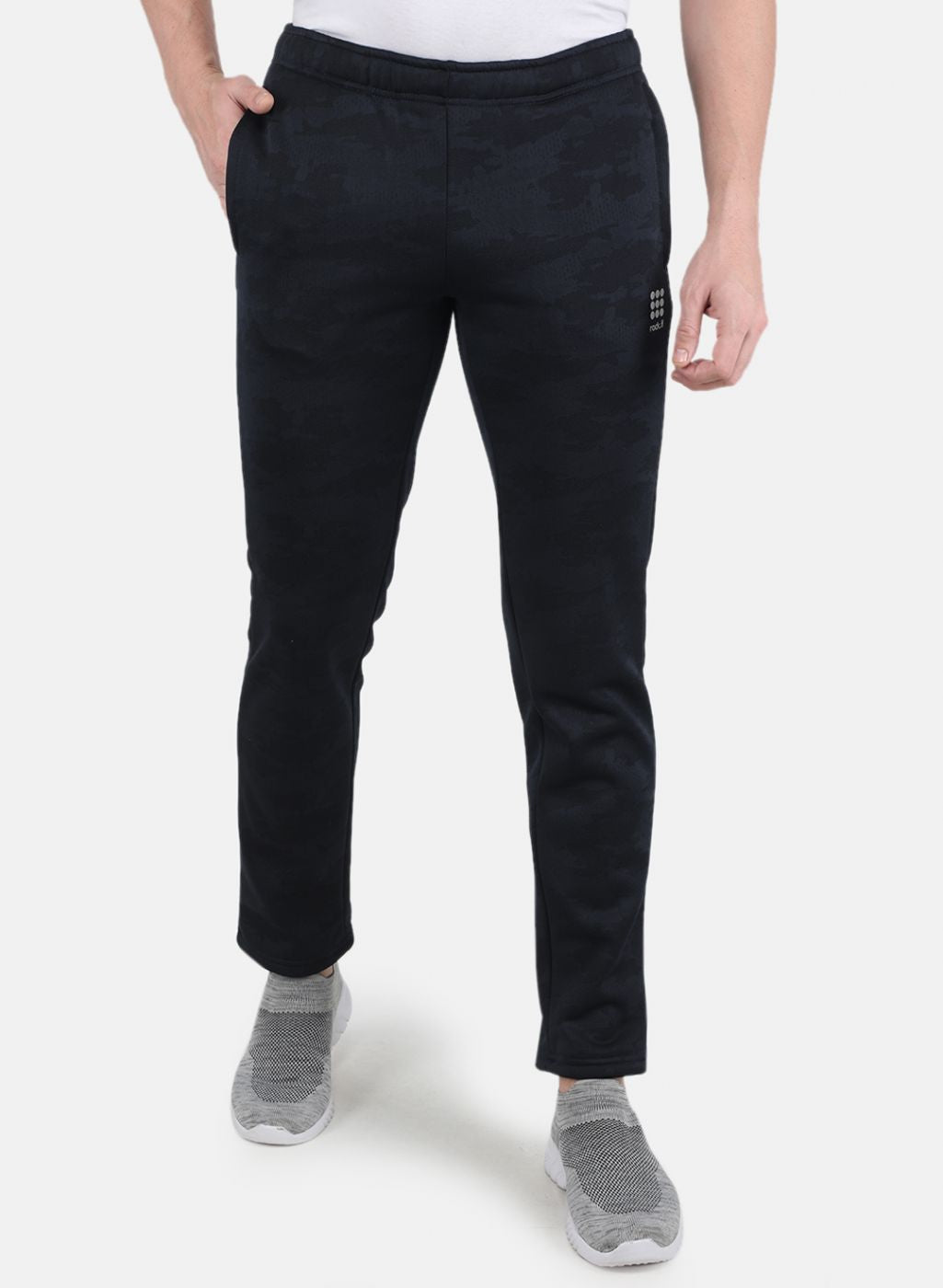 Rock.it Men Navy Blue Smart Fit Track Pant
