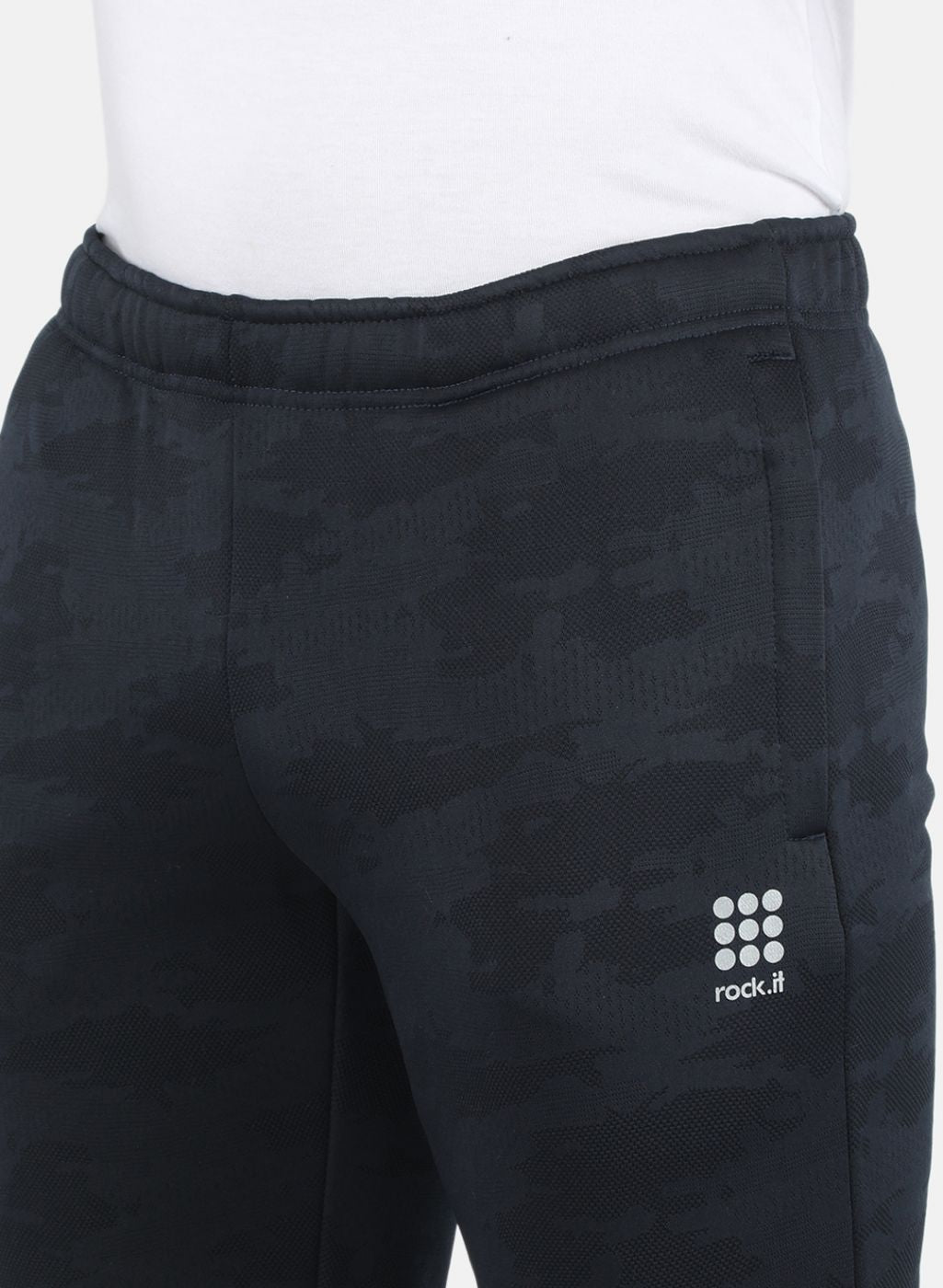 Rock.it Men Navy Blue Smart Fit Track Pant