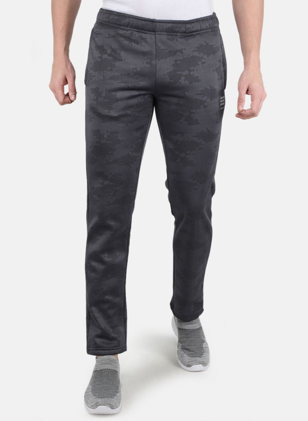 Rock.it Men Grey Smart Fit Track Pant