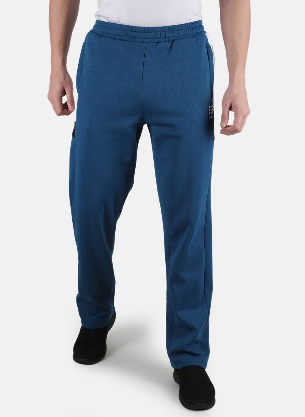 Rock.it Men Teal Blue Smart Fit Track Pant