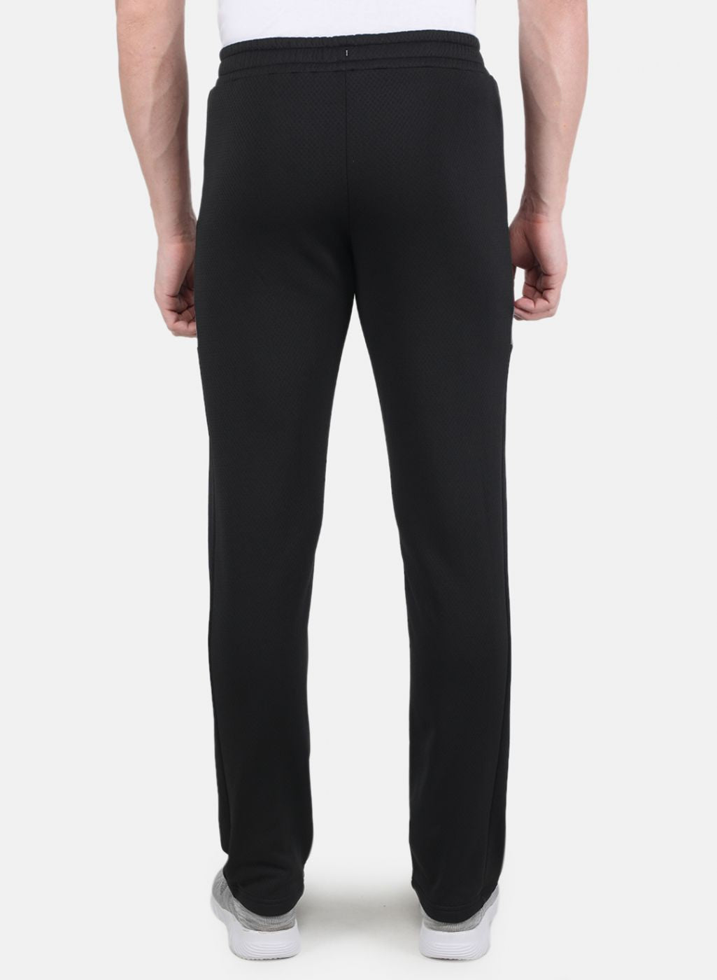 Rock.it Men Black Smart Fit Track Pant