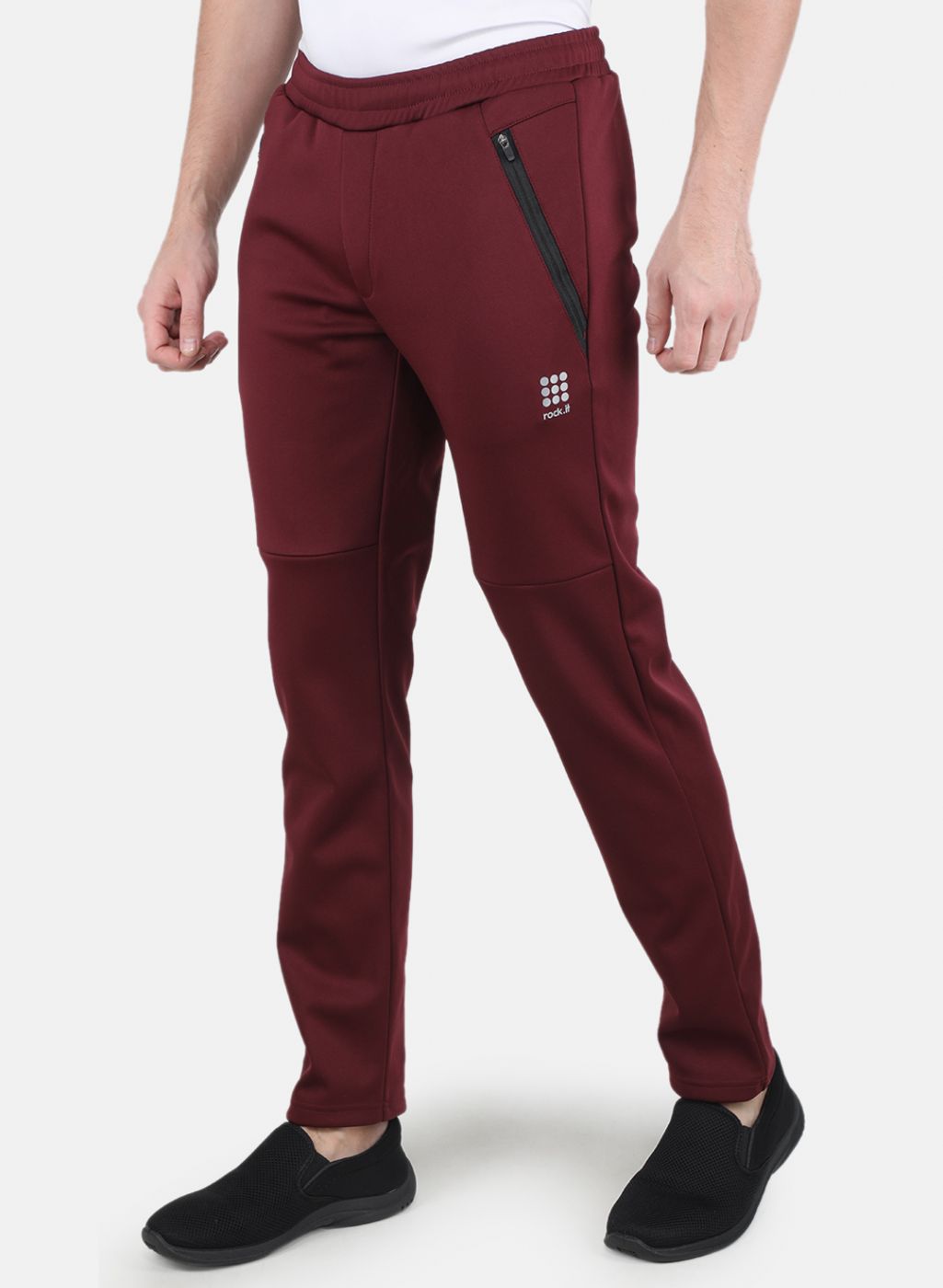 Rock.it Men Maroon Regular Fit Lower