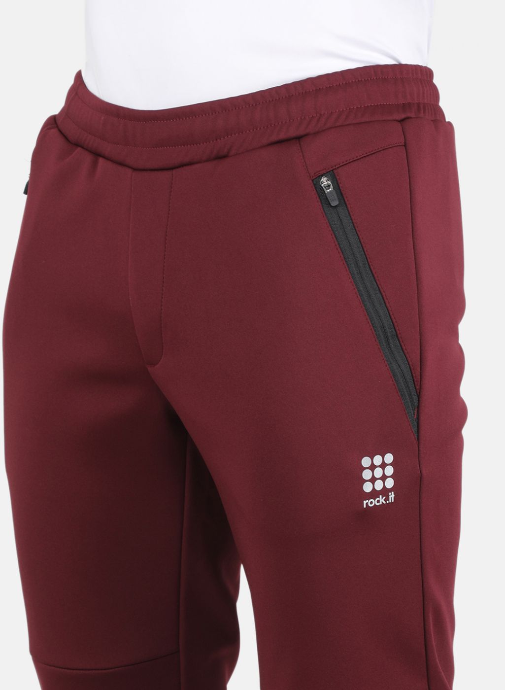 Rock.it Men Maroon Regular Fit Lower