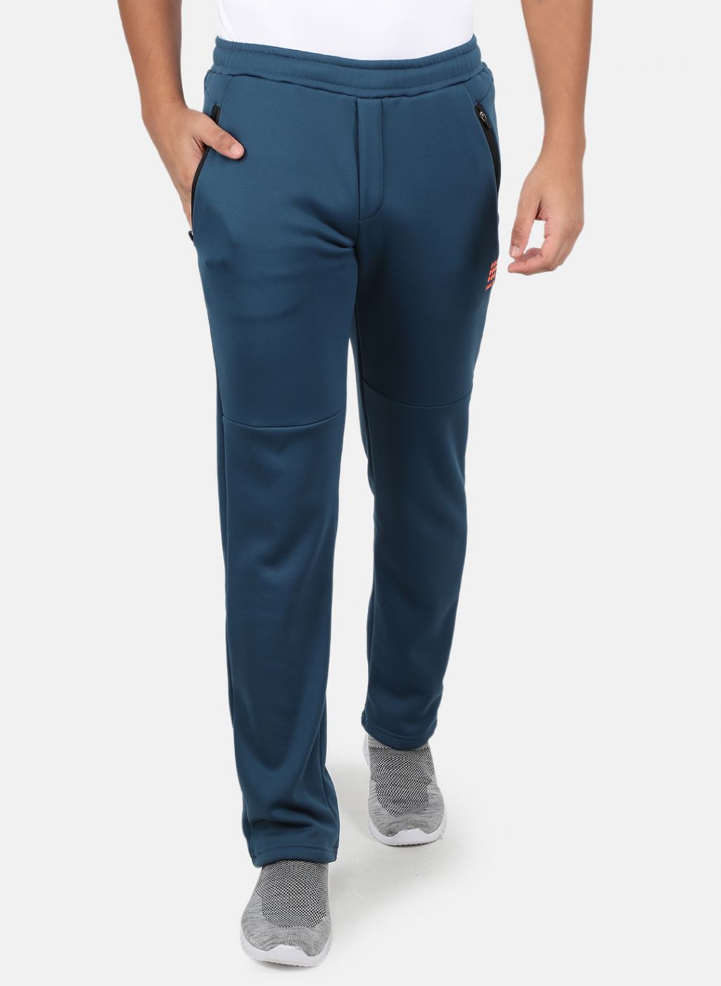 Rock.it Men Teal Blue Smart Fit Track Pant