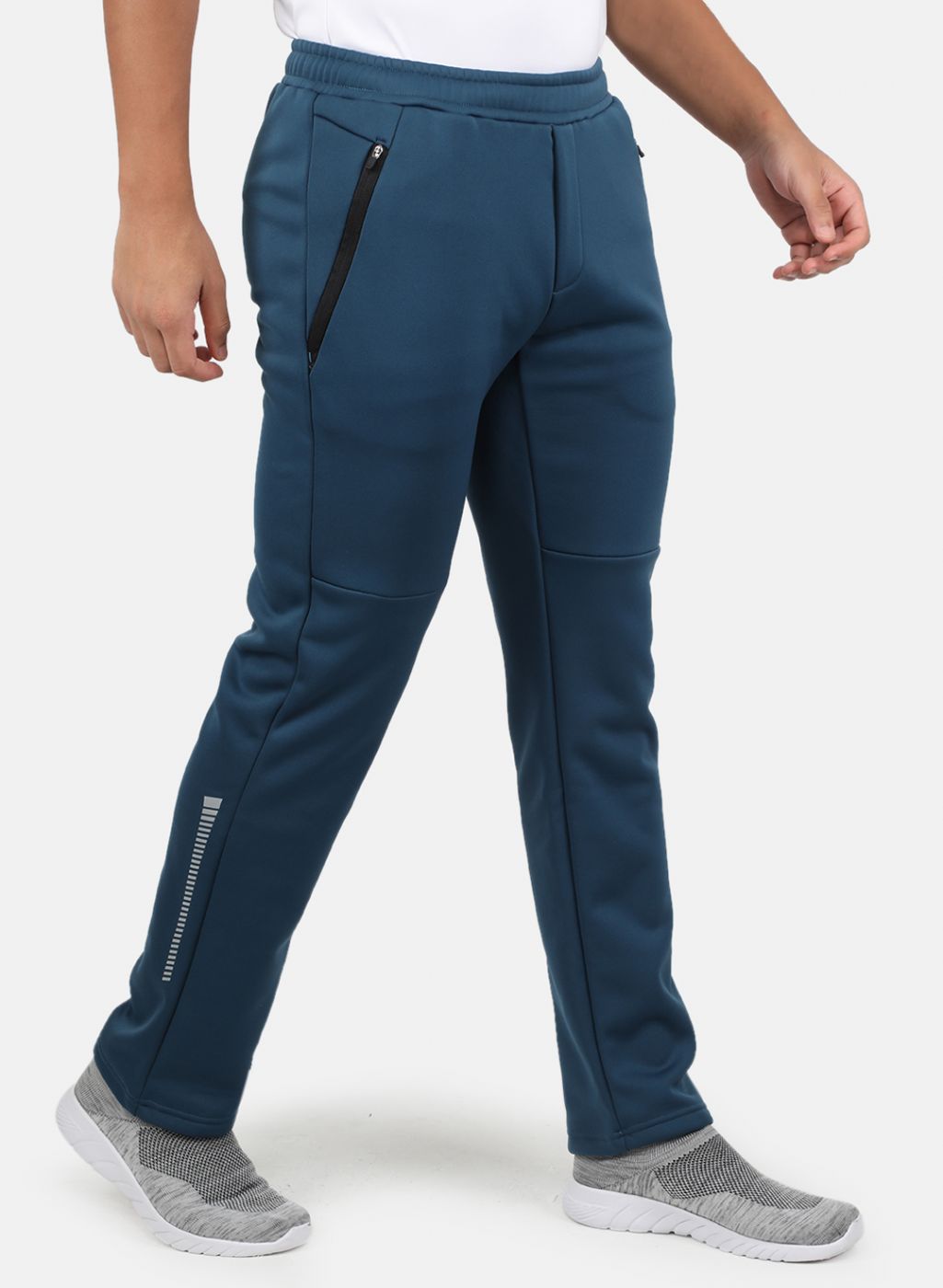 Rock.it Men Teal Blue Smart Fit Track Pant