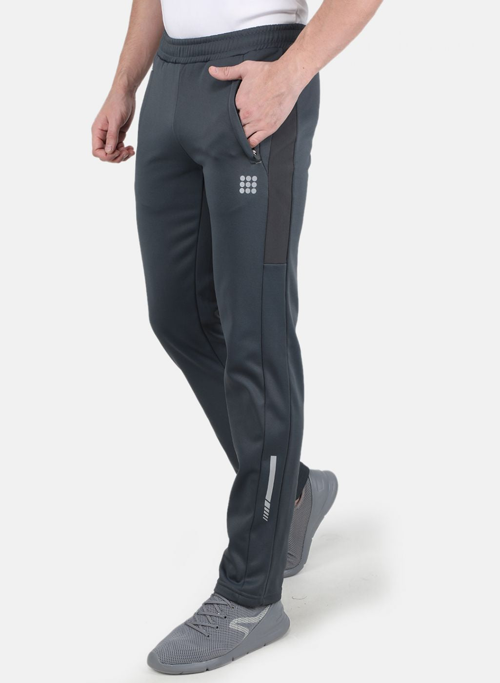 Rock.it Men Grey Regular Fit Lower