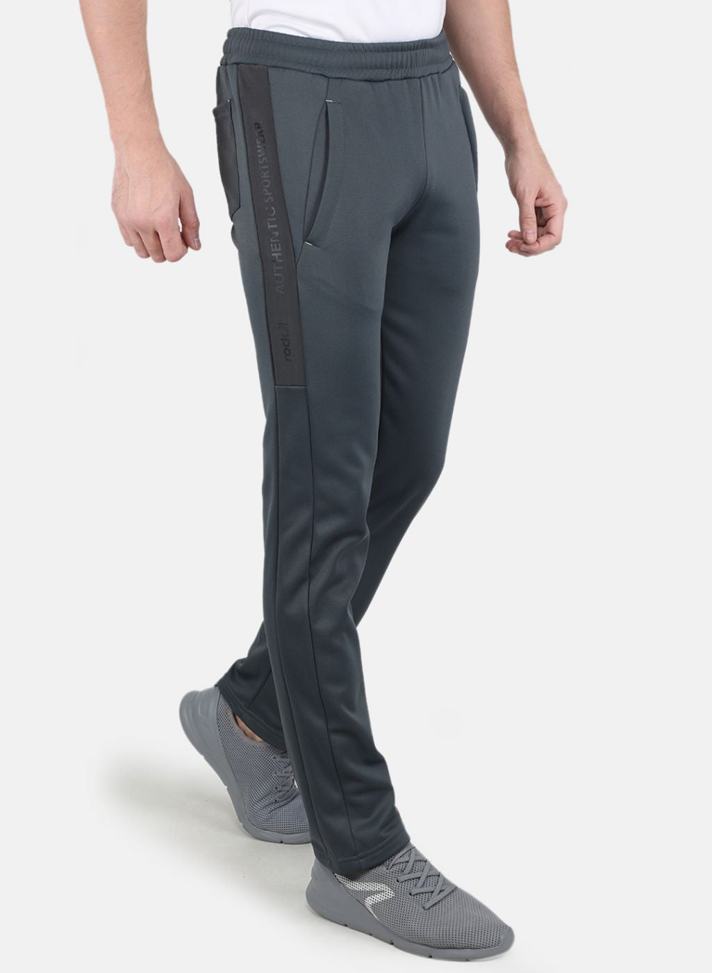 Rock.it Men Grey Regular Fit Lower
