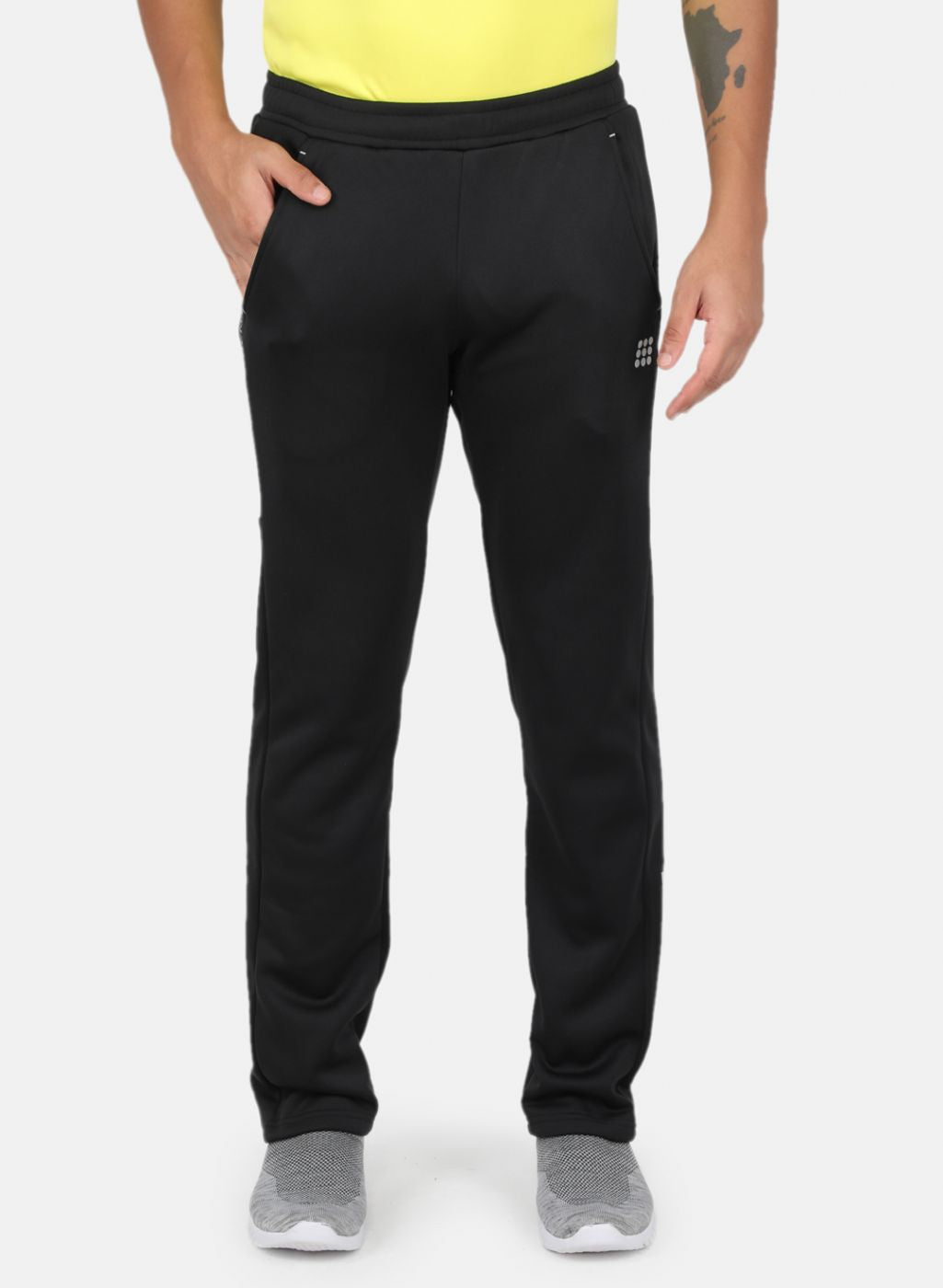 Rock.it Men Black Smart Fit Track Pant