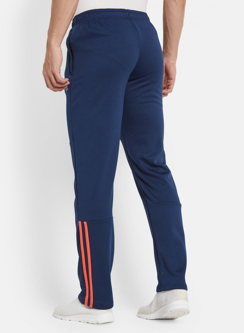 Rock.it Men Navy Blue Solid Trackpant