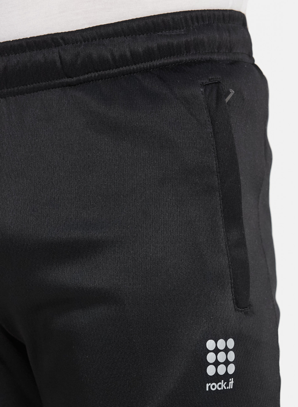 Rock.it Men Black Solid Trackpant
