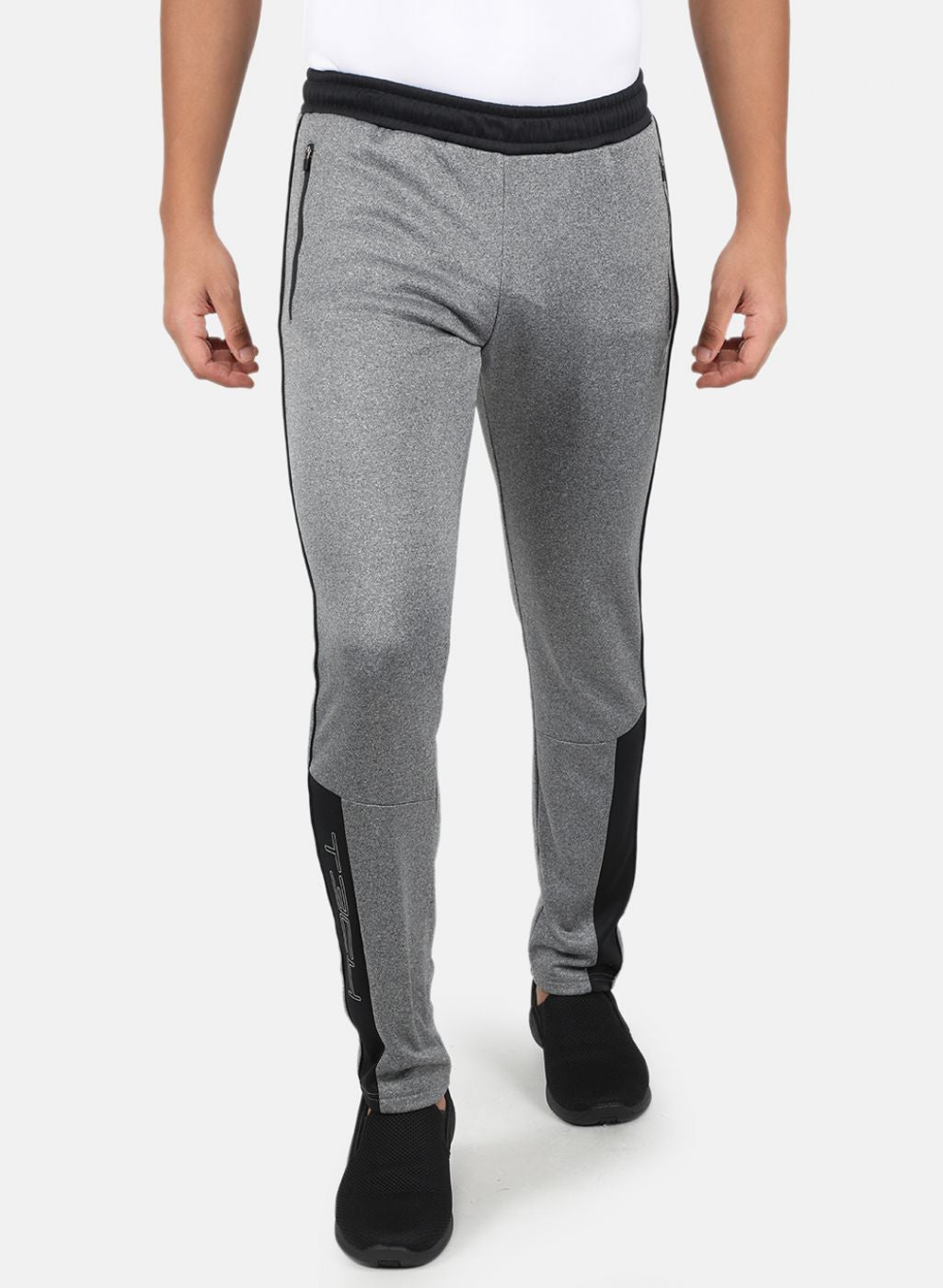 Rock.it Men Grey Smart Fit Track Pant