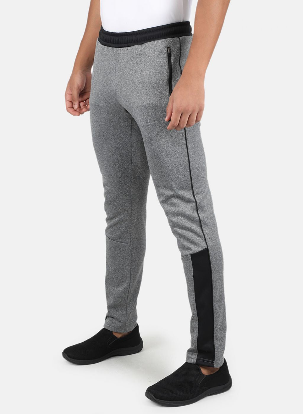 Rock.it Men Grey Smart Fit Track Pant