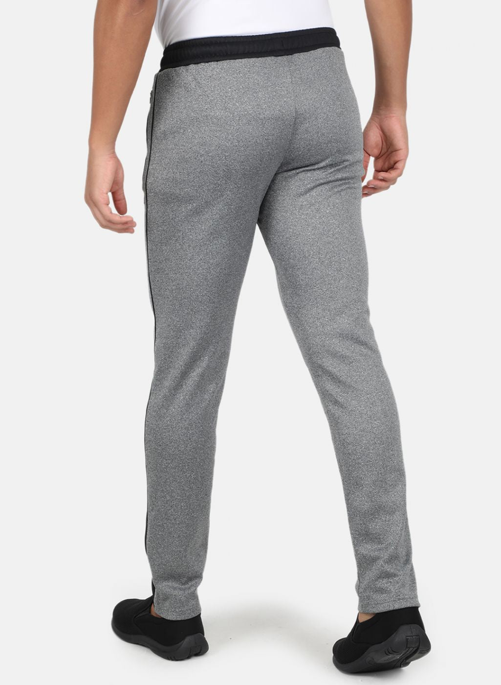 Men Grey Smart Fit Track Pant