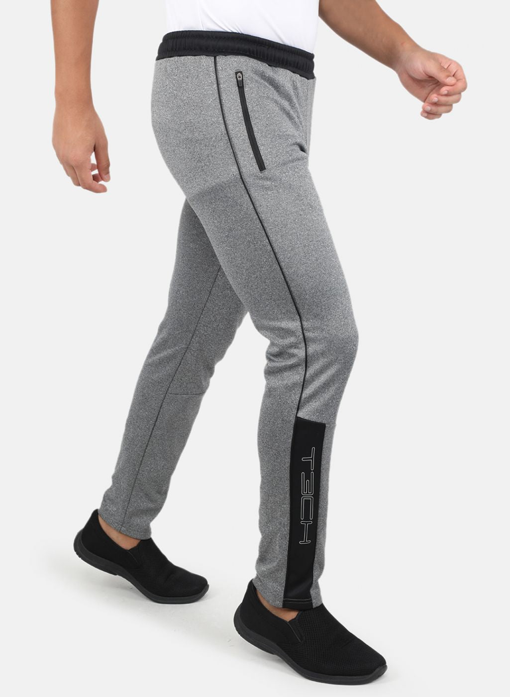 Rock.it Men Grey Smart Fit Track Pant
