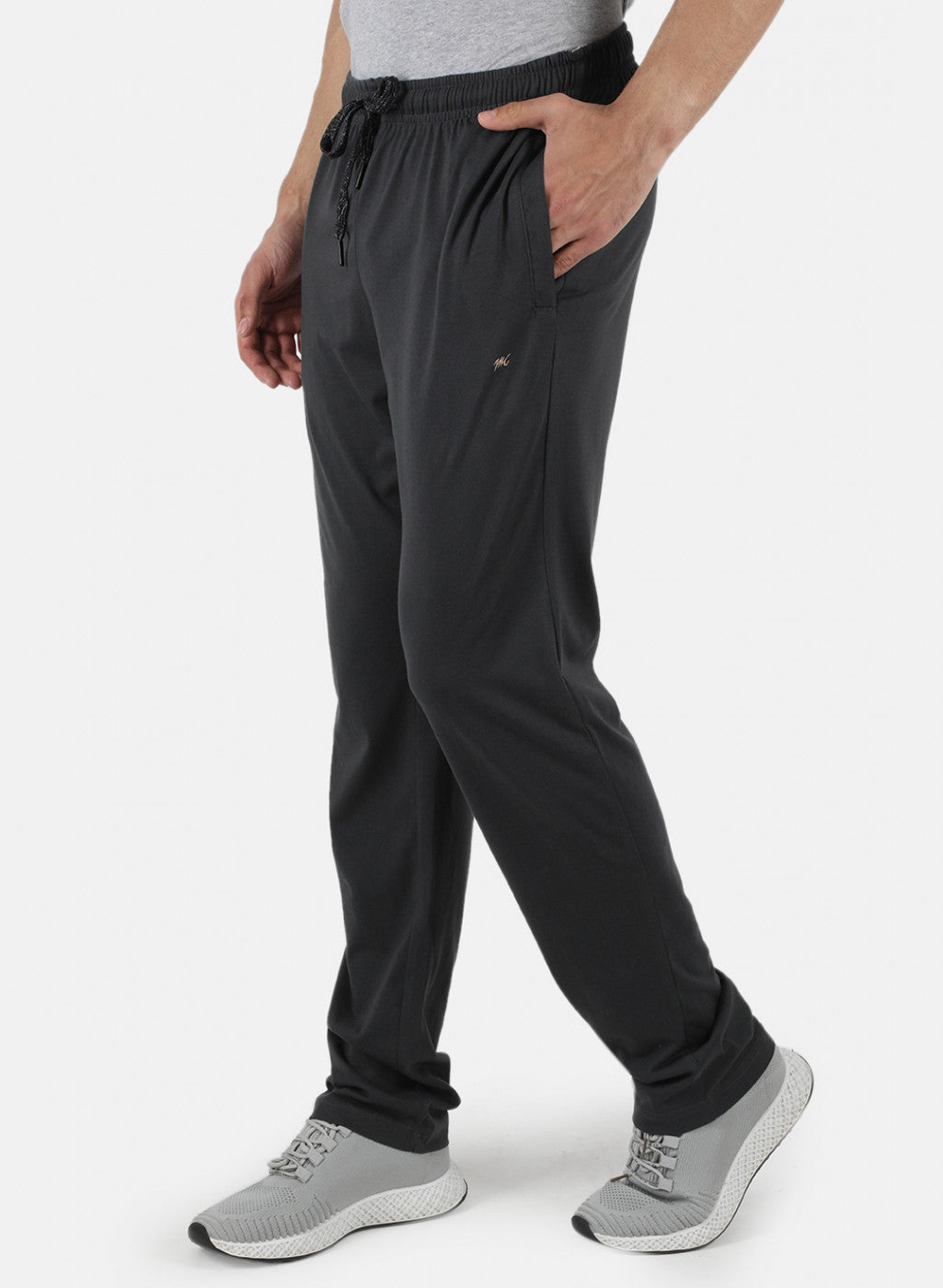 Men Grey Regular Fit Lower