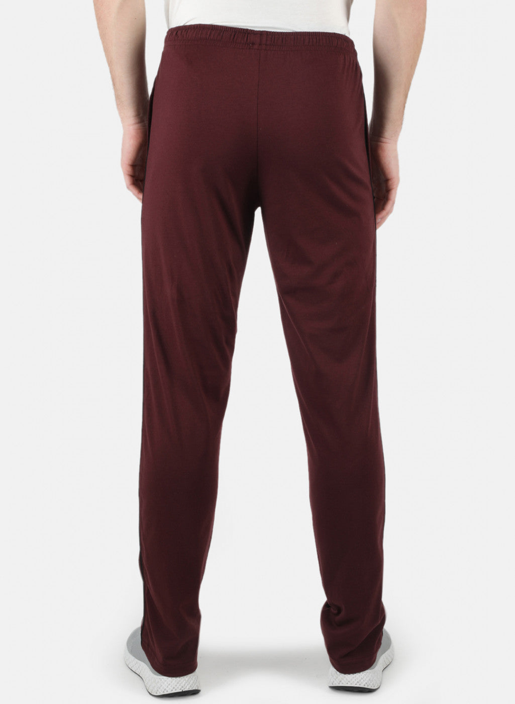 Men Maroon Plain Lower