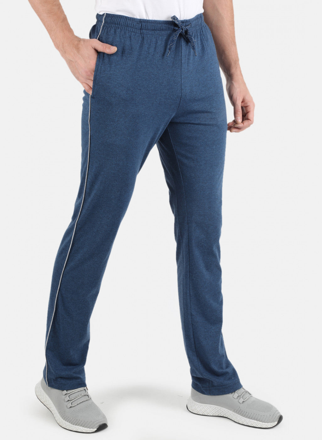 Men Blue Regular Fit Lower