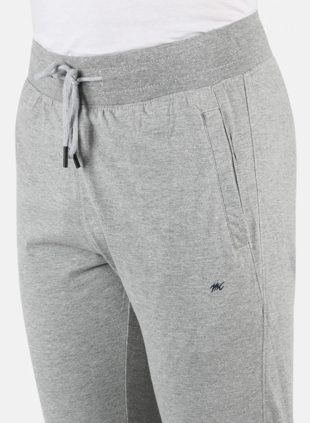 Men Grey Plain Lower