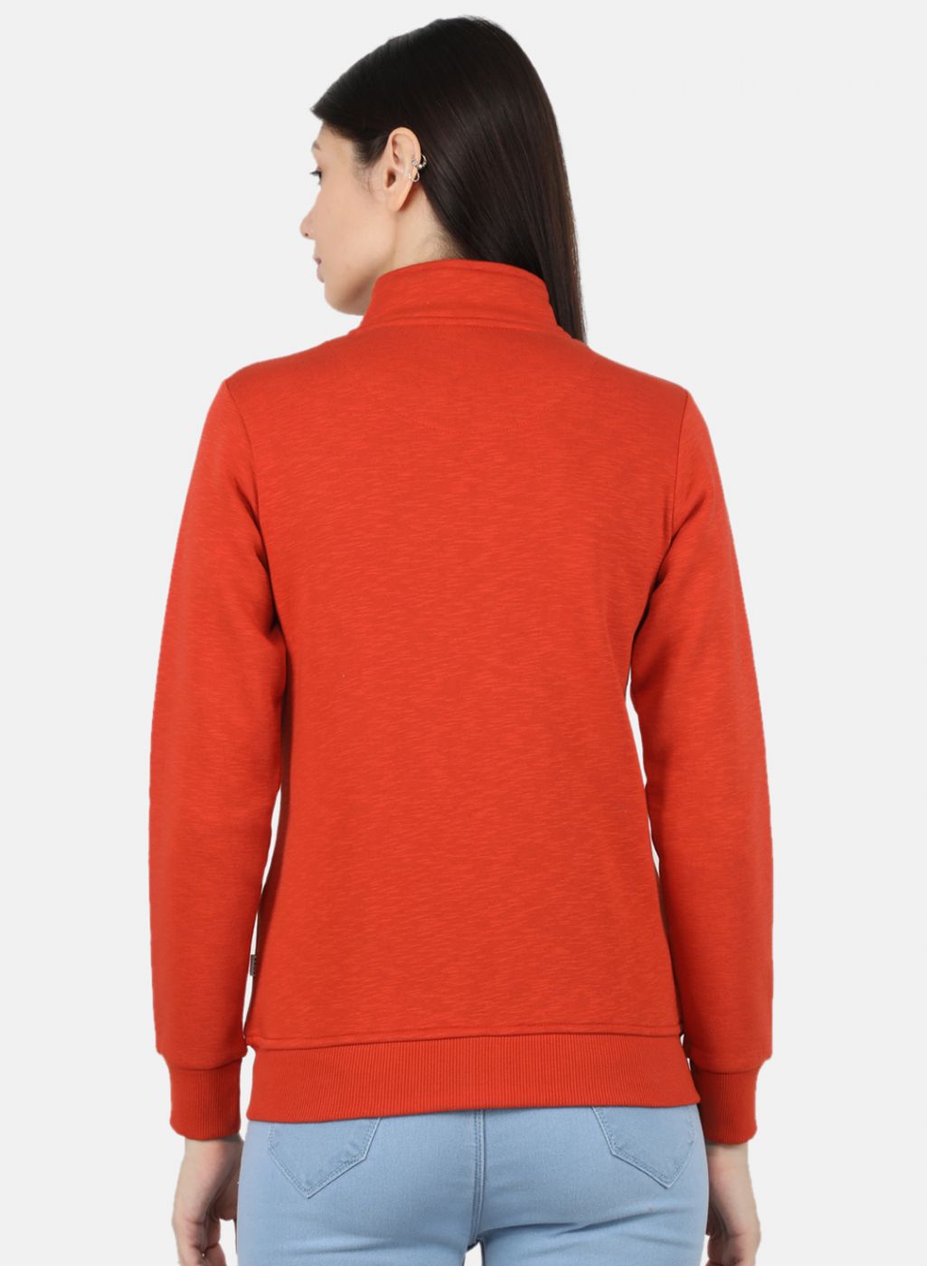 Women Pink Solid Sweatshirt