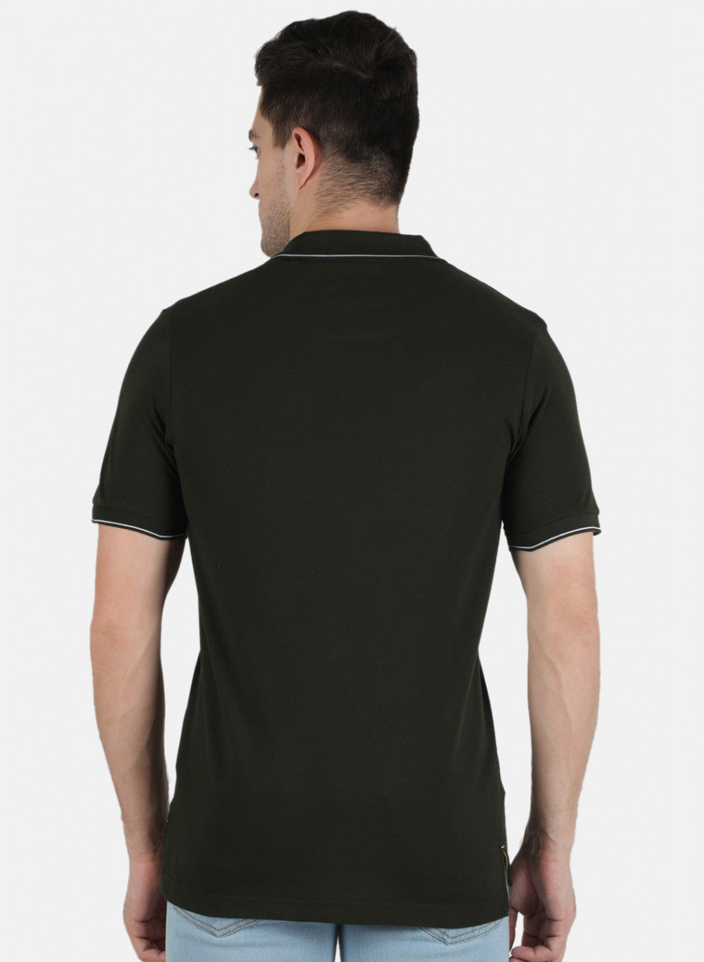 Men Green Printed T-Shirt