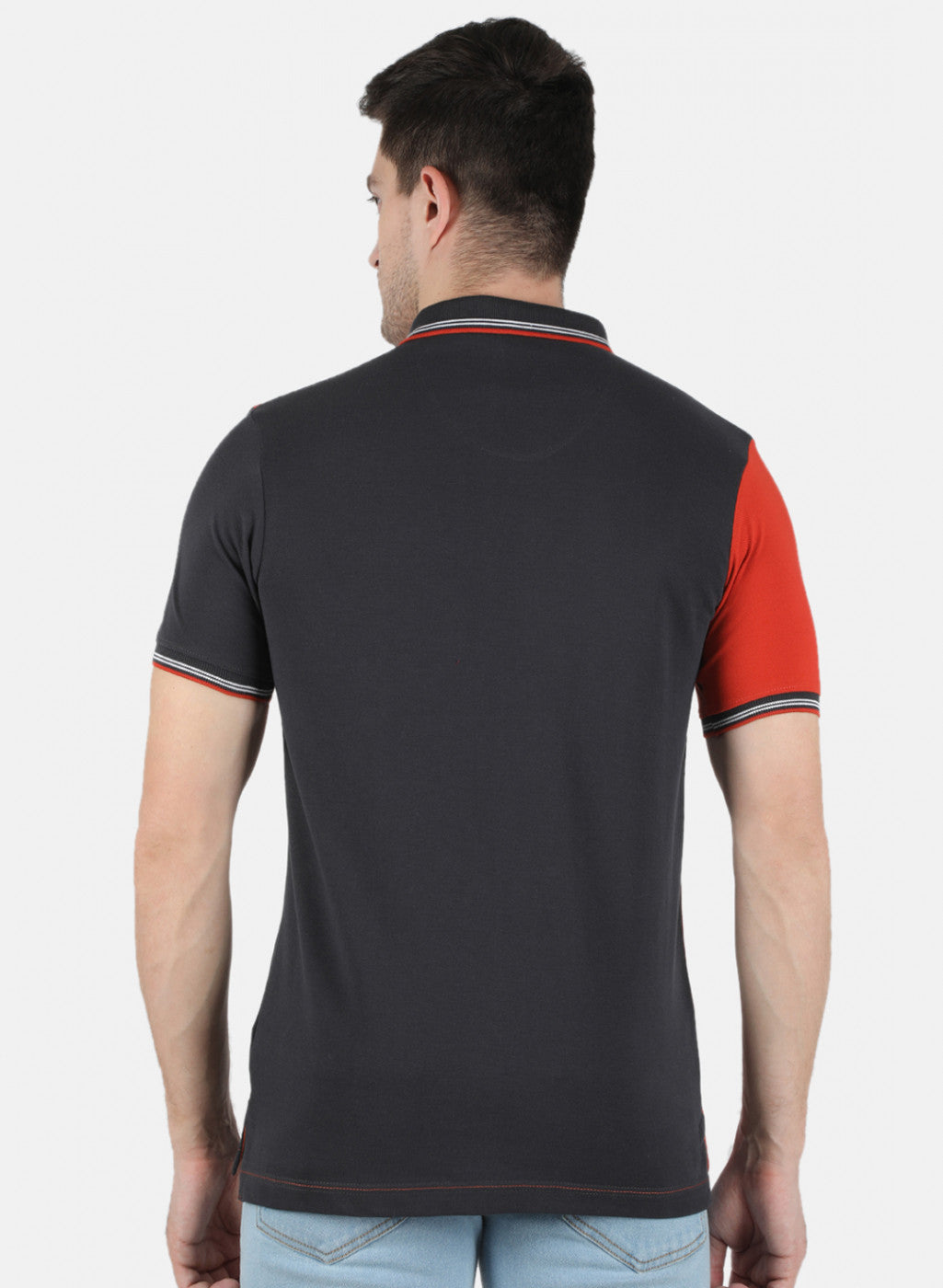 Men Orange Printed T-Shirt