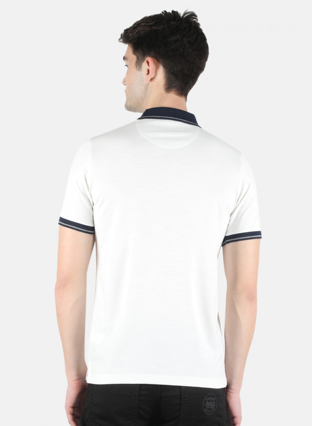 Men White Printed T-Shirt