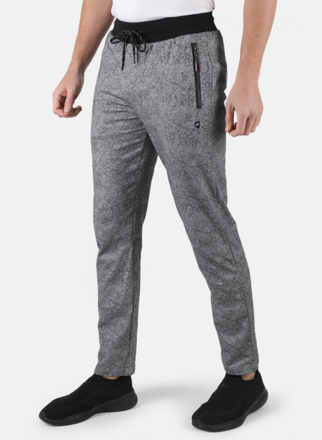 Men Grey Smart Fit Lower