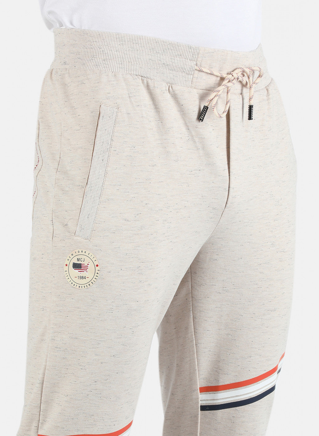 Men Beige Regular Fit Lower