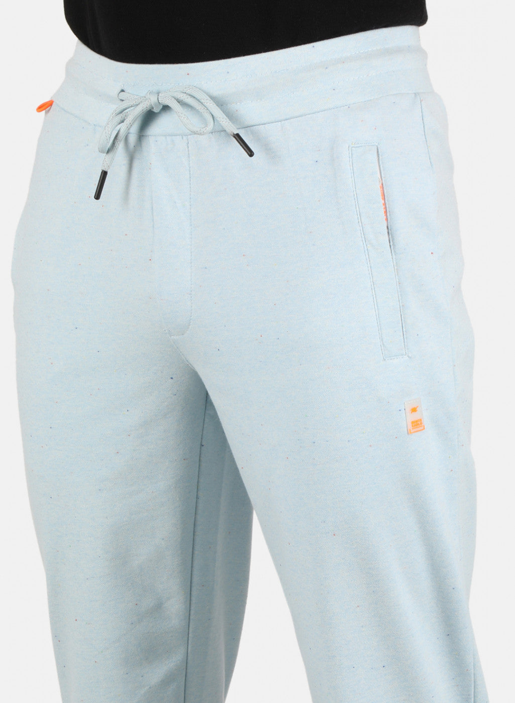 Men Blue Plain Lower