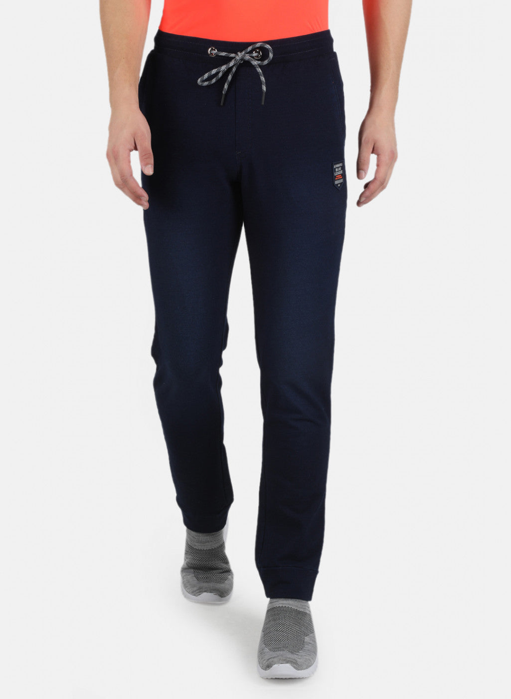 Men NAvy Blue Plain Lower
