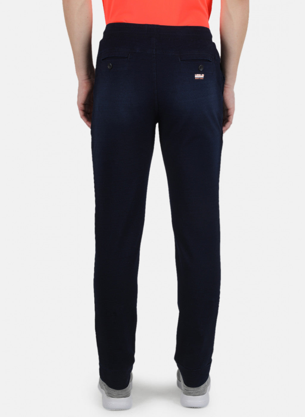 Men NAvy Blue Plain Lower