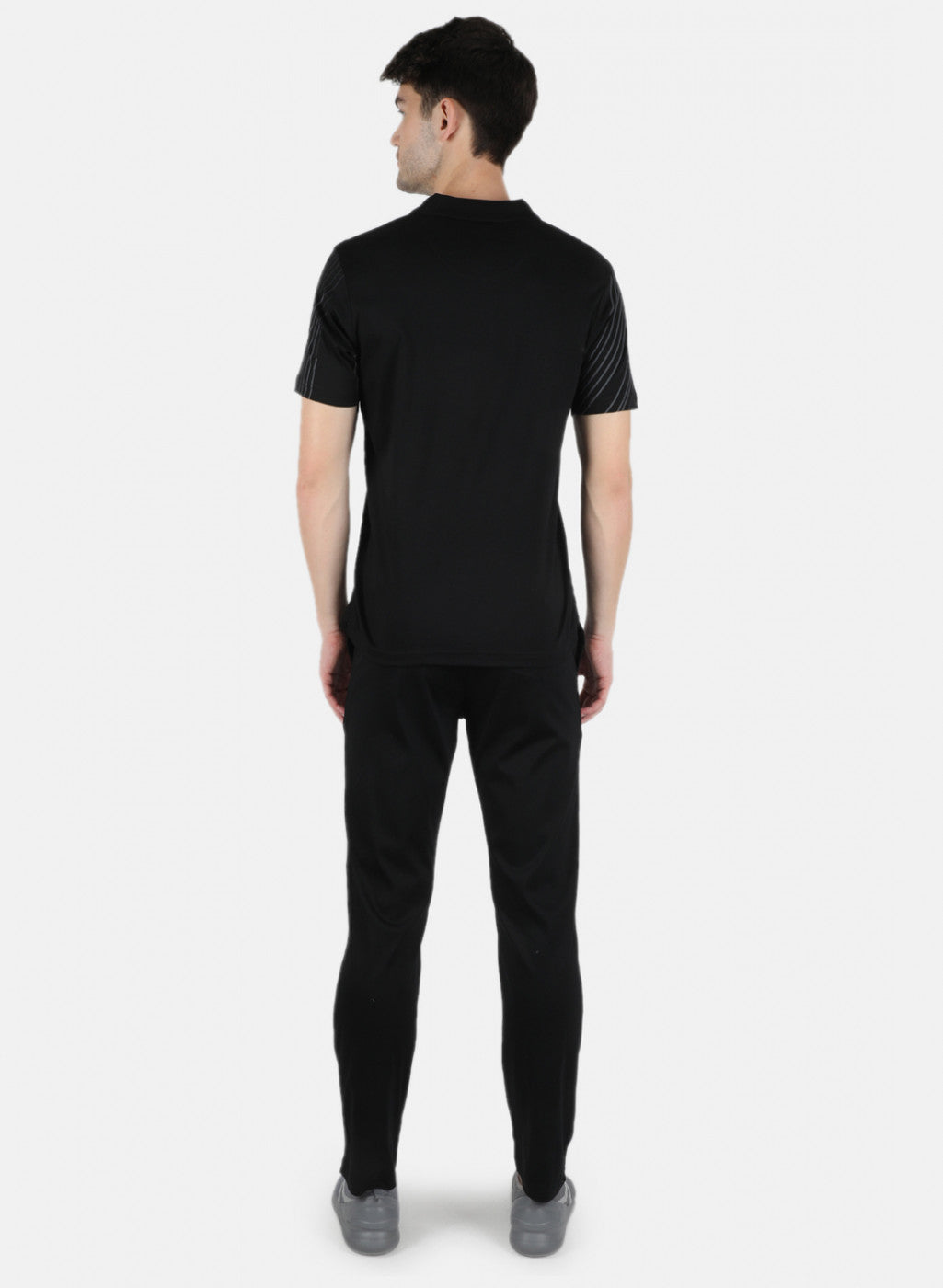 Men Black Printed Lower Set