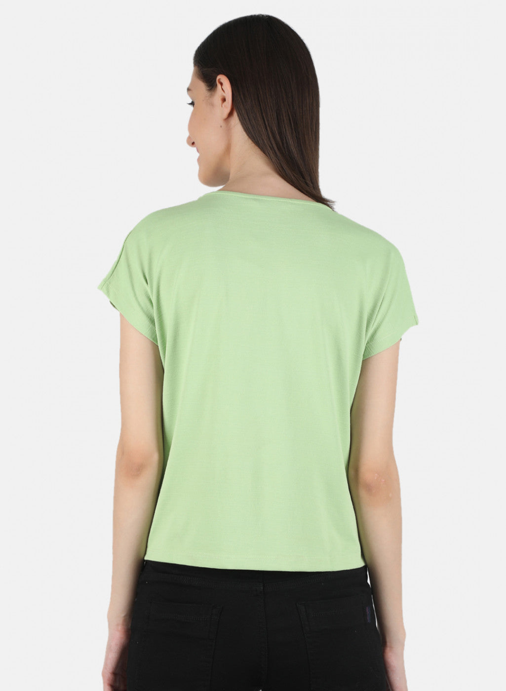 Women Green Printed Top