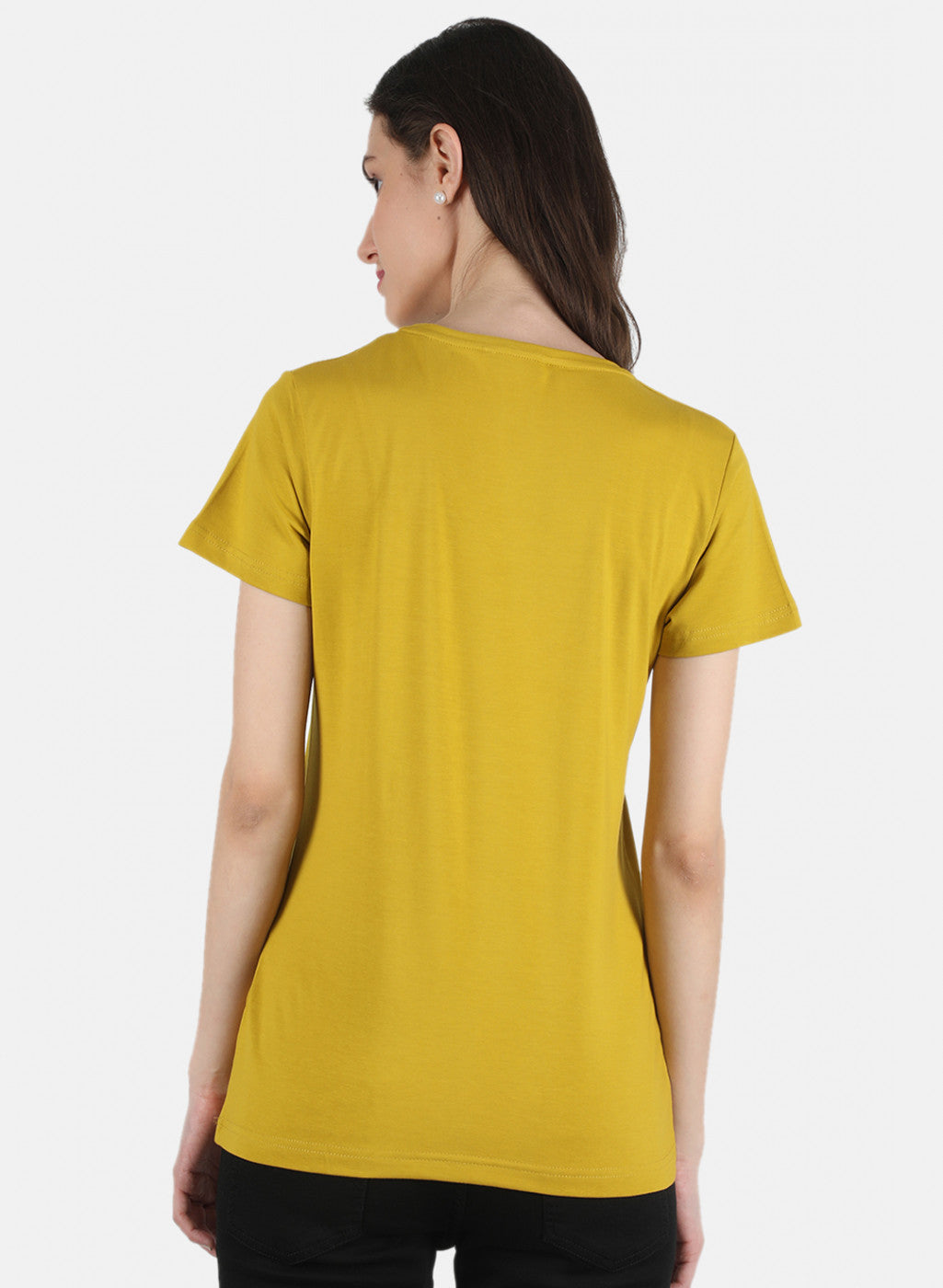Women Mustard Printed Top