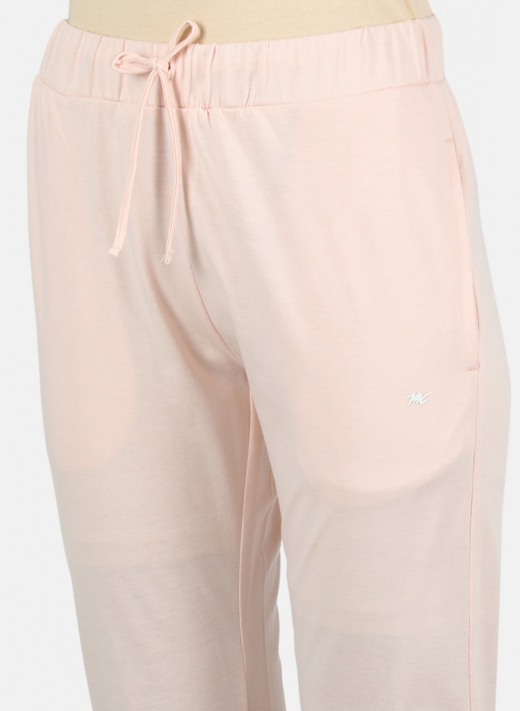 Women White Printed Lower Set