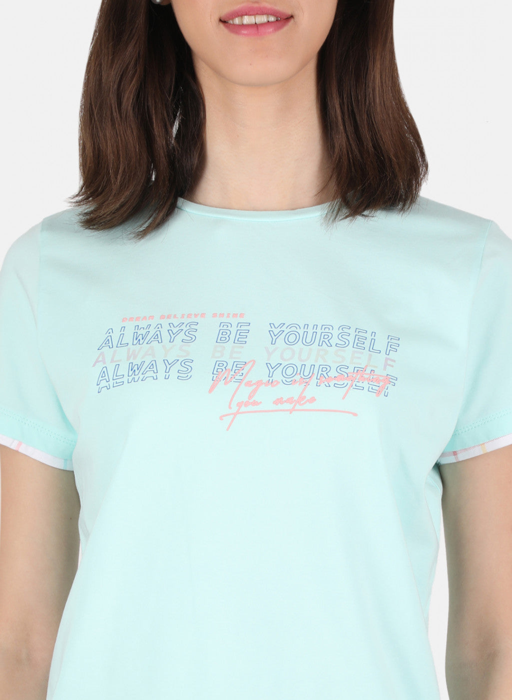 Women Blue Printed Lower Set