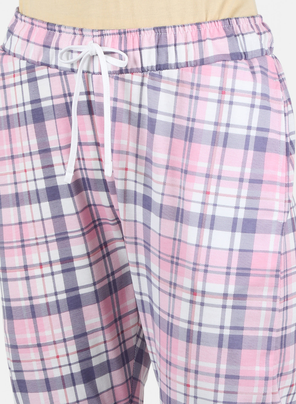 Women Purple Printed Lower Set