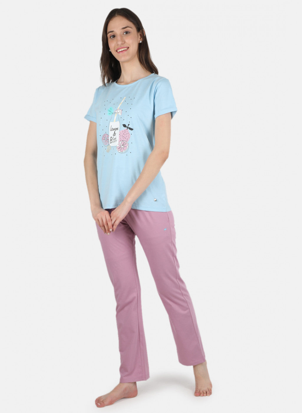 Women Blue Printed Combo 3Pc Set