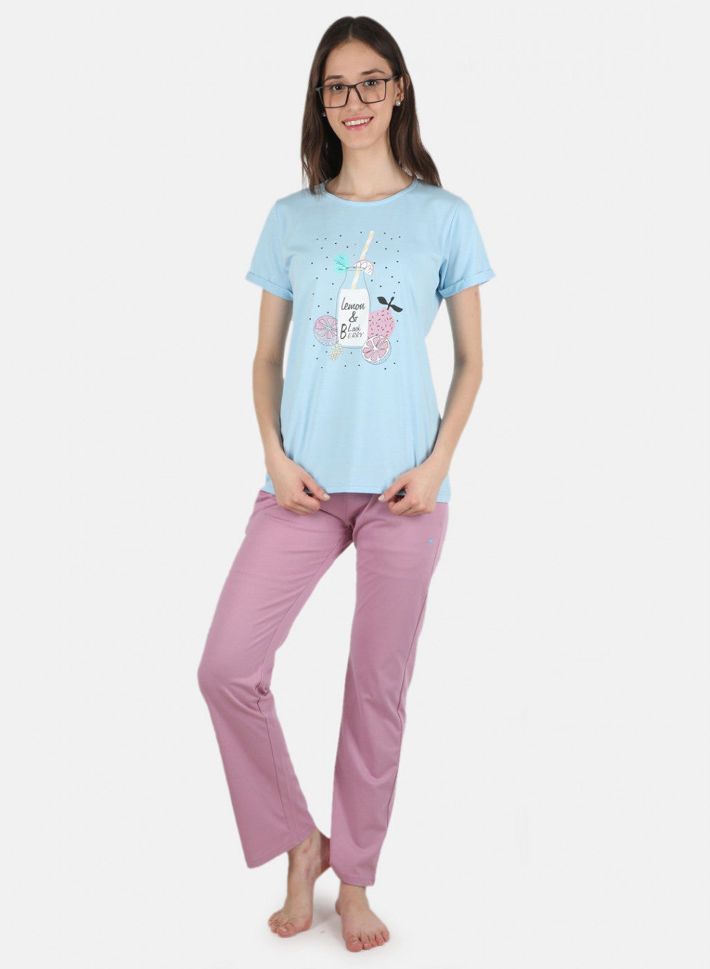 Women Blue Printed Combo 3Pc Set