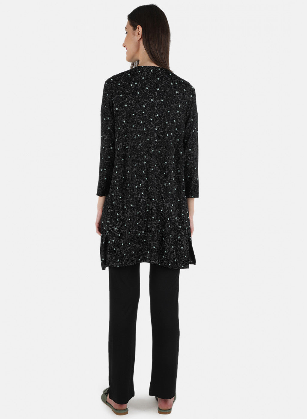 Women Black Printed 3 Pc Combo