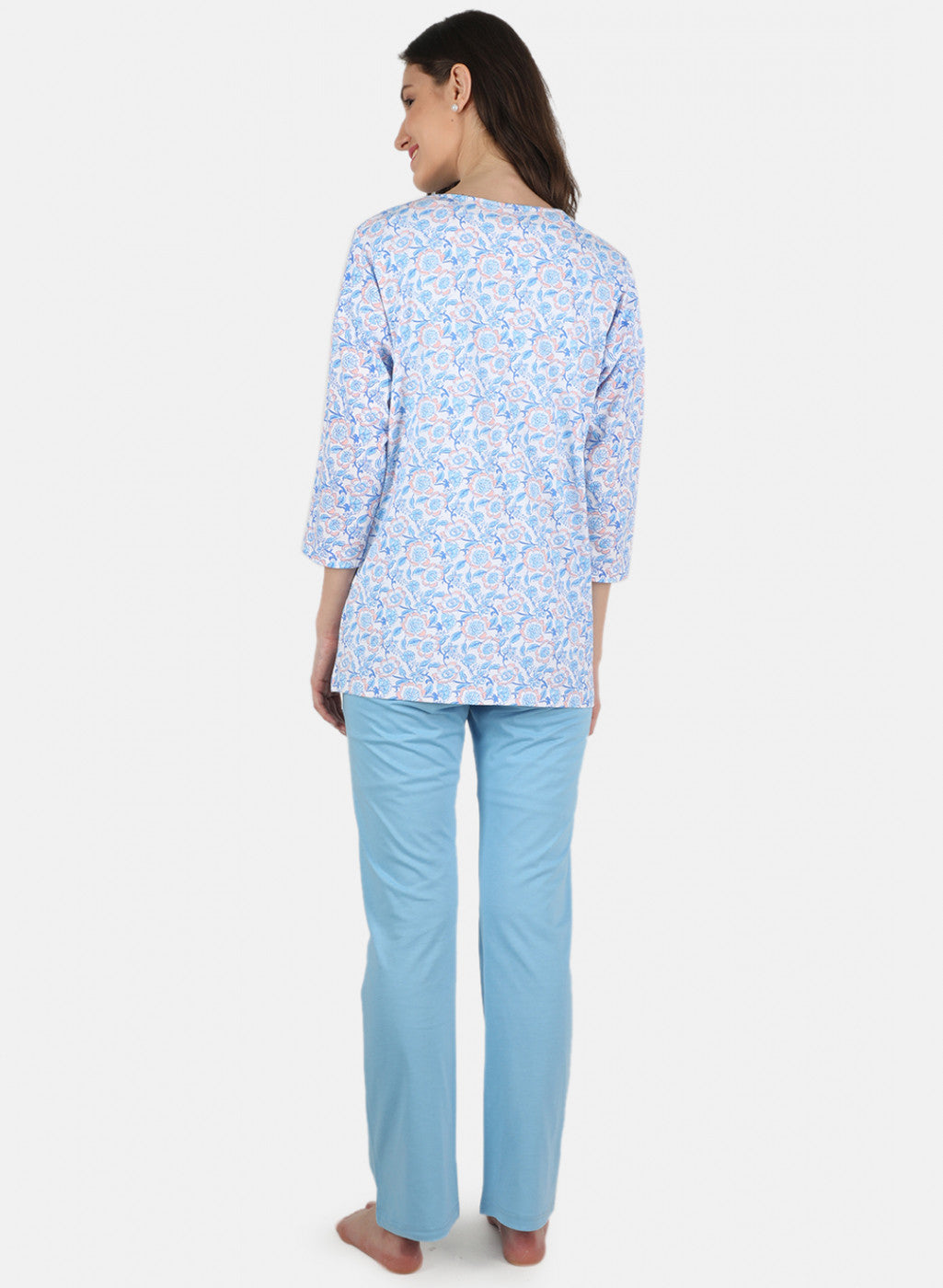 Women Blue Printed Combo 3Pc Set