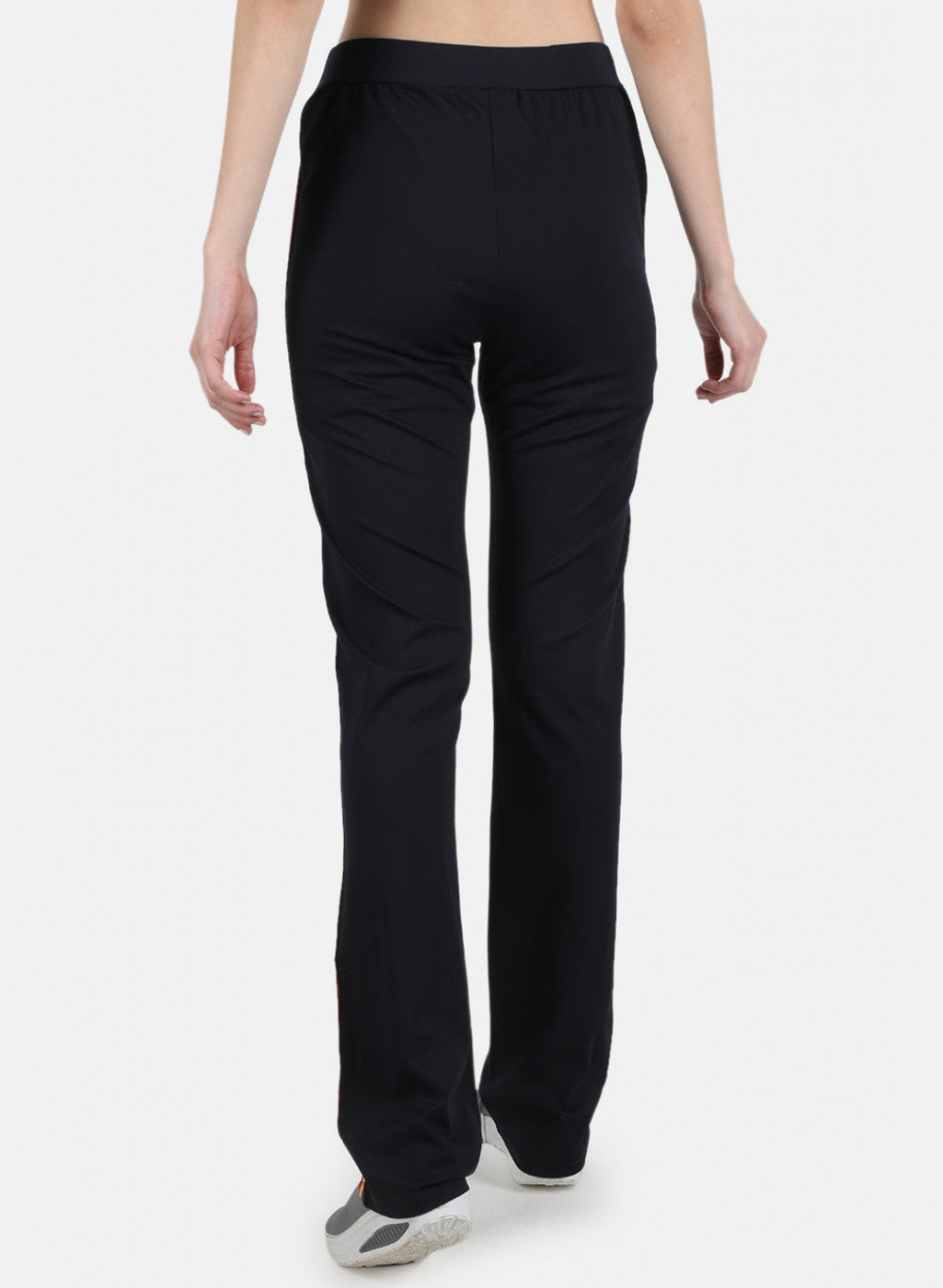 Women Navy Blue Plain Lower