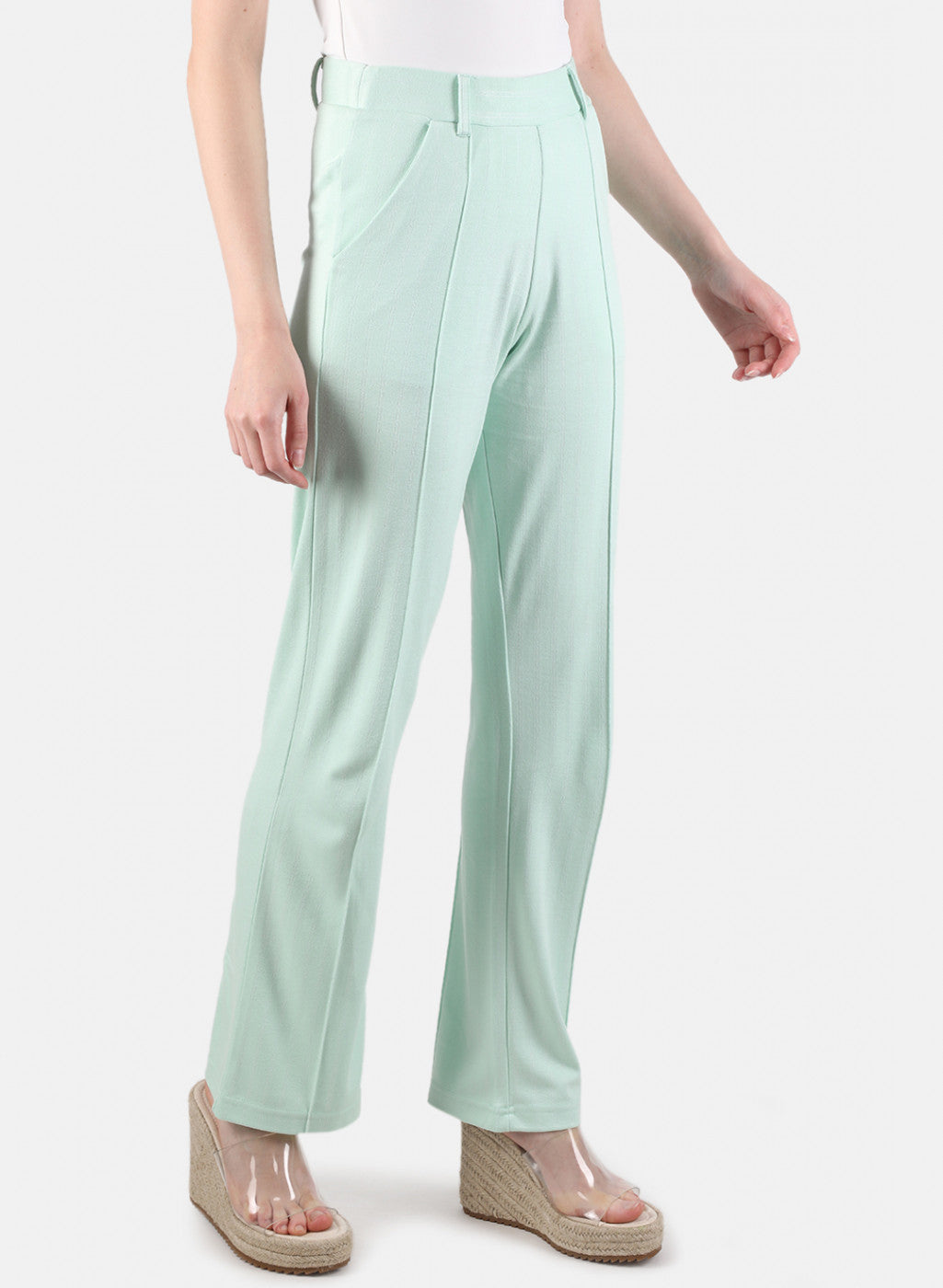 Women Green Regular Fit Lower