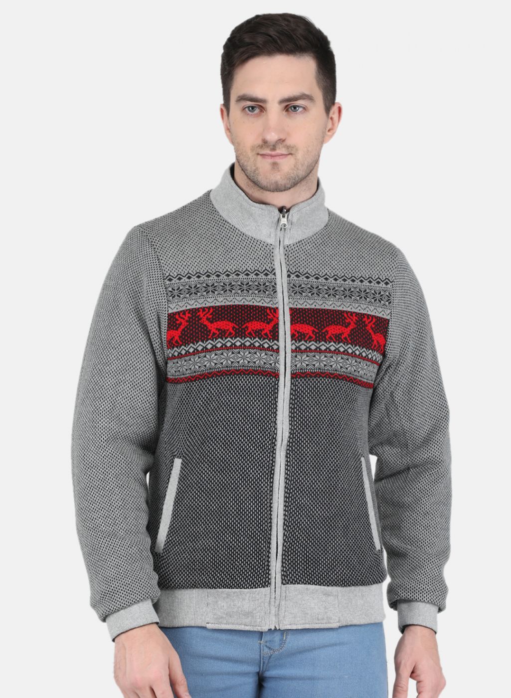 Men Black Solid Jacket