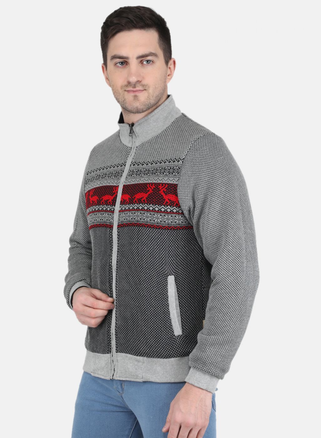 Men Black Solid Jacket