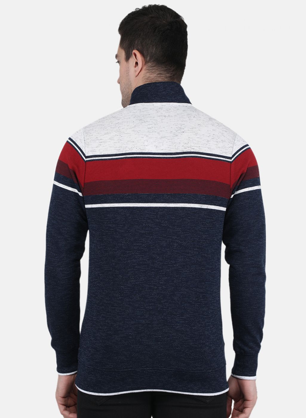 Men Blue Stripe T-Shirt