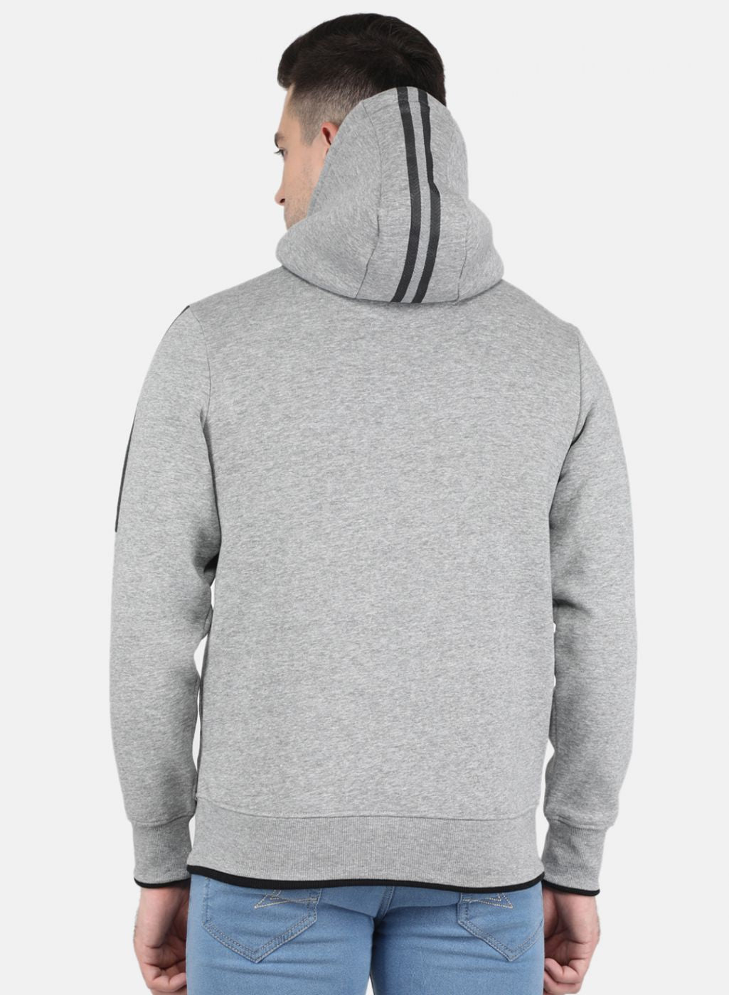 Men Grey Printed Sweatshirt